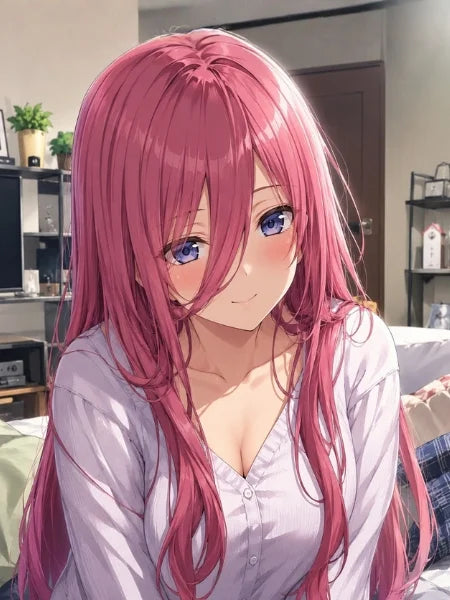 The Quintessential Quintuplets Nakano Miku Cosplay Wigs