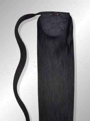 Bone Straight Human Hair Ponytail Extension | Wigzu