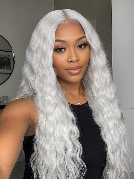 Blonde Bohemian 150% Density Curly Lace Wig - WIGZU