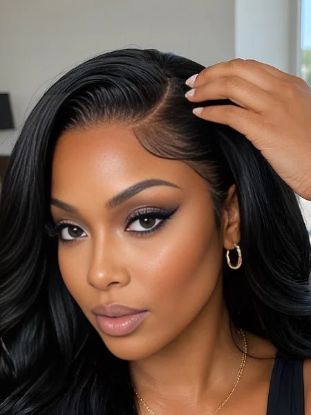 Body Wave HD Lace Frontal Glueless Wig 200% Density - WIGZU