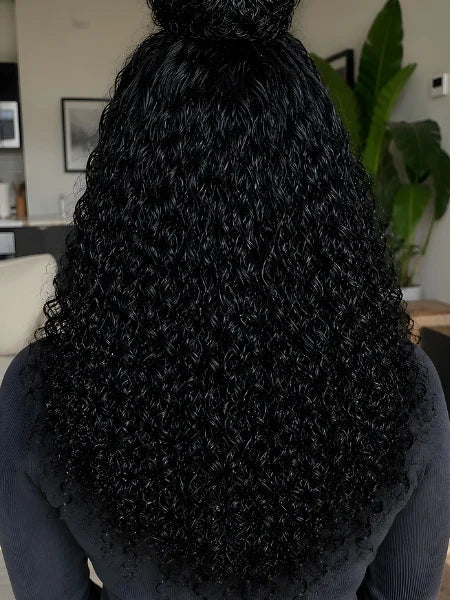 Curly Short Bob 13x4 HD Lace Frontal Wig 180% Density - WIGZU