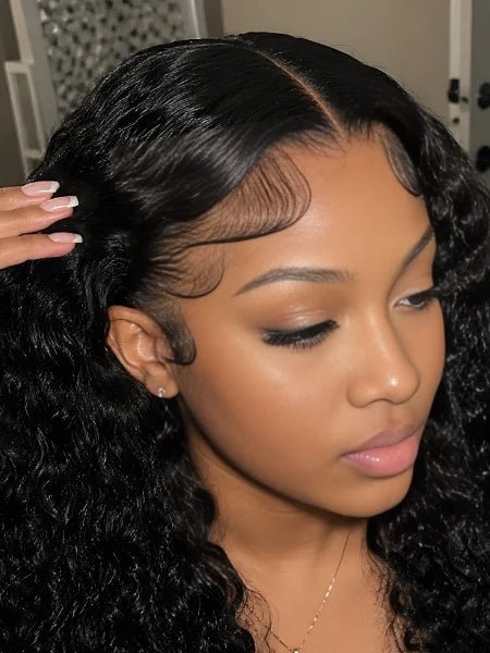 Deep Wave HD Glueless Lace Wig 200% Density - WIGZU