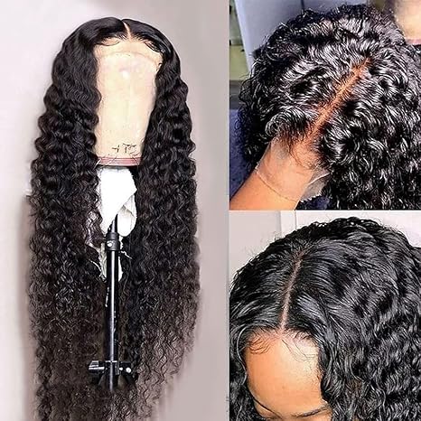 Water Wave 4x4 Lace Closure Wig 150% Density
