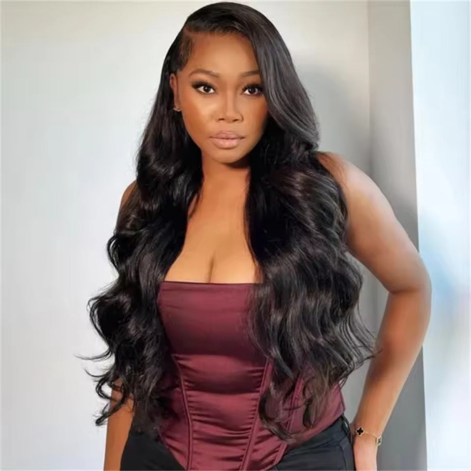 180% Density Body Wave Glueless Lace Closure Wig