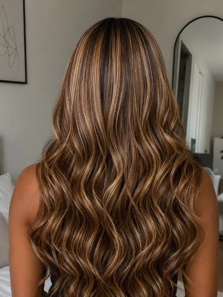 Glueless 13x4 HD Lace Frontal Ombre Body Wave 180% Density - WIGZU