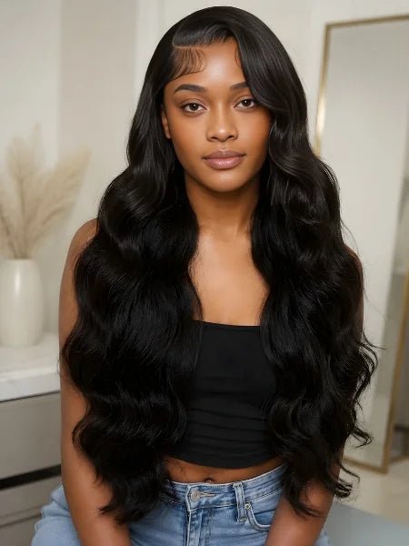 HD Lace Body Wave Glueless Frontal 180% Density Wig - WIGZU