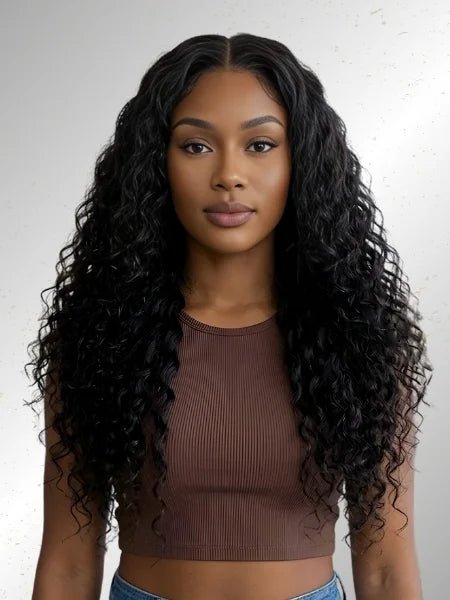 HD Lace Deep Curly Glueless Wig - WIGZU