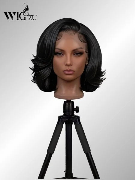 HD Lace Kinky Straight Glueless Frontal Wig - WIGZU