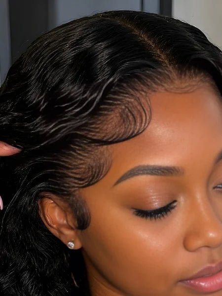 Kinky Curly 13x4 HD Lace Glueless Frontal Wig - WIGZU
