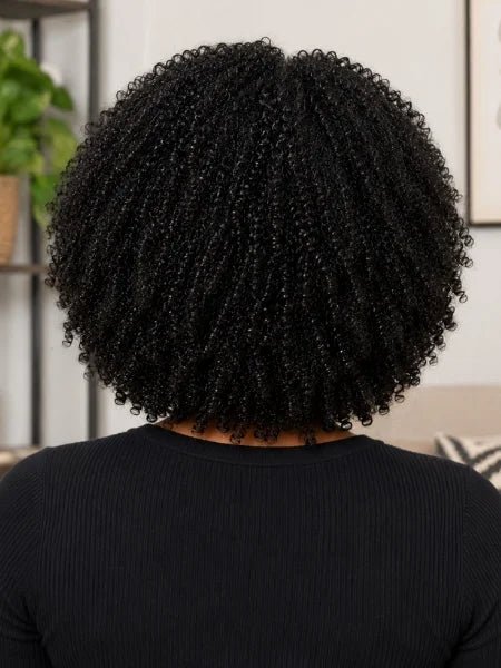 Short Curly Pixie Cut Glueless 180% Density - WIGZU