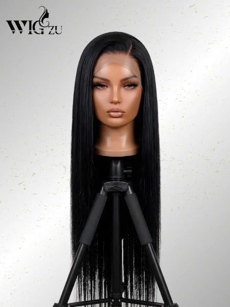 Straight Human Hair 13x6 Lace Wig 250% Density - WIGZU
