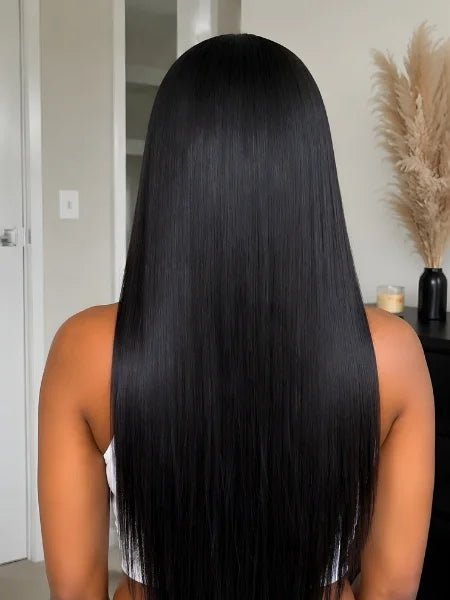 Straight Human Hair 13x6 Lace Wig 250% Density - WIGZU