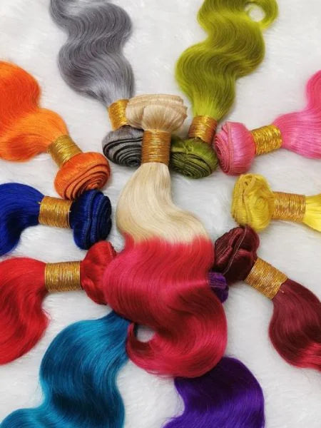 613 Honey Blonde Body Wave Double Weft Extension