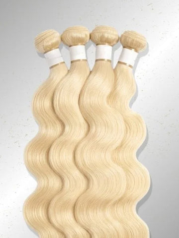 613 Honey Blonde Body Wave Double Weft Hair Extension Bundles | Wigzu