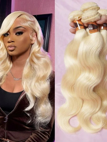 613 Honey Blonde Body Wave Double Weft Extension