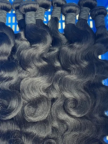 100% Indian Body Wave Extension Double Weft